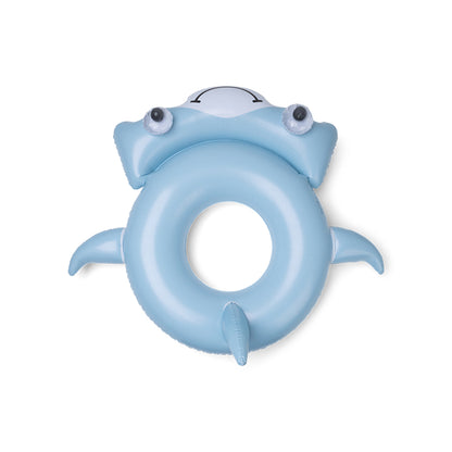 Swim Essentials Swim Ring - Blå - Hunter The Hammerhead - Shark - Ø 95 Cm