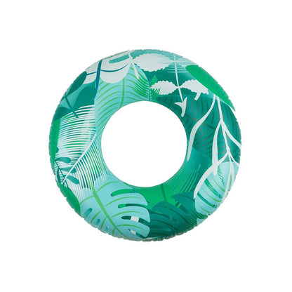 Swim Essentials Swim Ring - Green - Tropic Dream - Ø 90 Cm