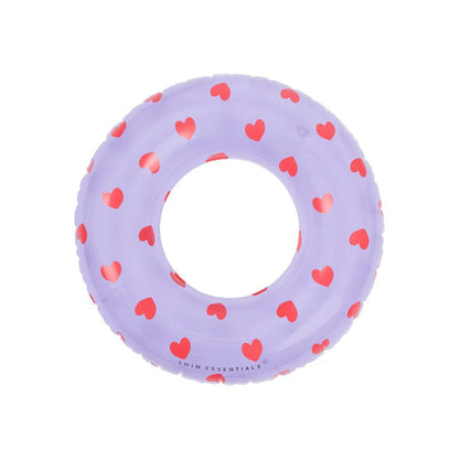Inel de înot Swim Essentials - Mov - Sweet Hearts