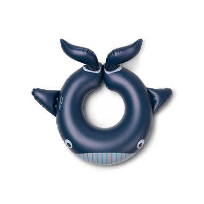 Swim Essentials Zwemring - Walvis - Blauw - Walter Walvis - Ø 55 Cm