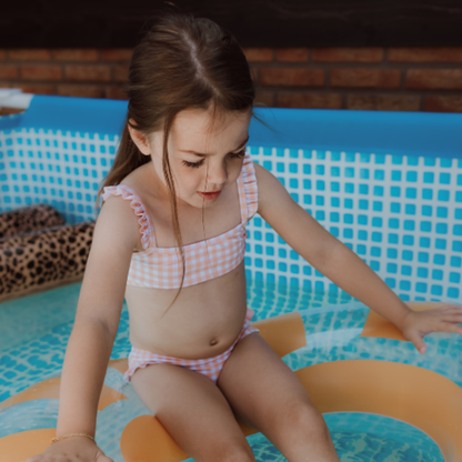 Swim Essentials Swim Ring - Yellow/white - Sunshine - Ø 105 Cm