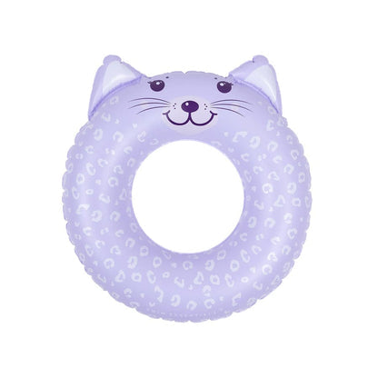 Swim Essentials Swim Ring Animal - Lila - Leopard - Ø 55 Cm