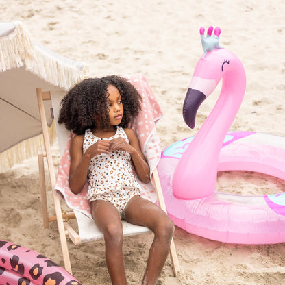 Swim Essentials Simring Flamingo - Rosa - Dreamscape - Ø 95 Cm