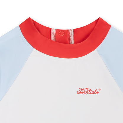 Swim Essentials T-shirt de natation manches courtes - Multicolore - Seas The Day