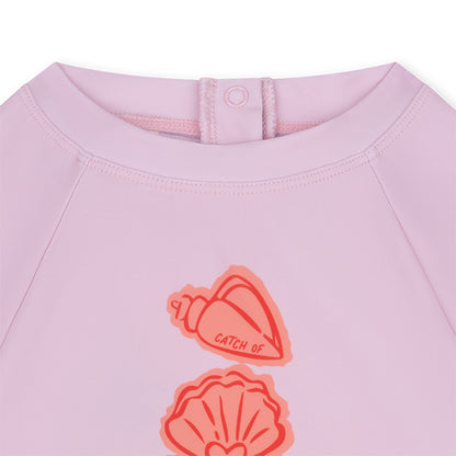 Swim Essentials Simtröja Kort ärm - Rosa - Coastal Charm