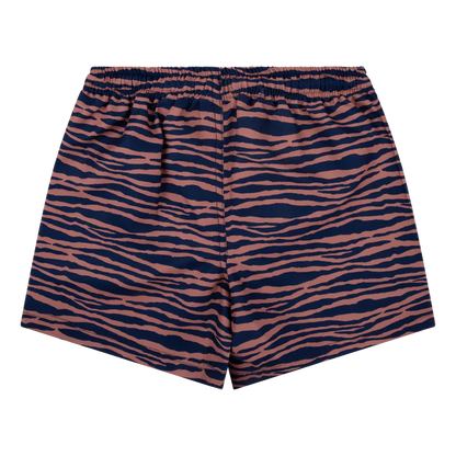 Swim Essentials Swim Shorts - Blue/orange - Vibrant Stripes