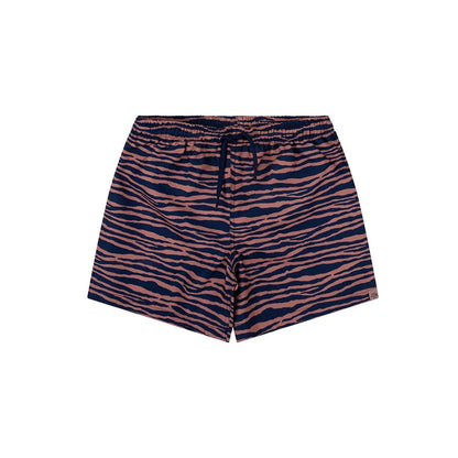 Swim Essentials Swim Shorts - Blue/orange - Vibrant Stripes