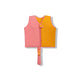 Swim Essentials Swim Vest - Orange/pink - Vivid Clash - 3/6 Years