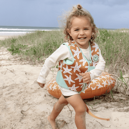 Swim Essentials Swim Vest - Orange - Seastar - 3/6 Years