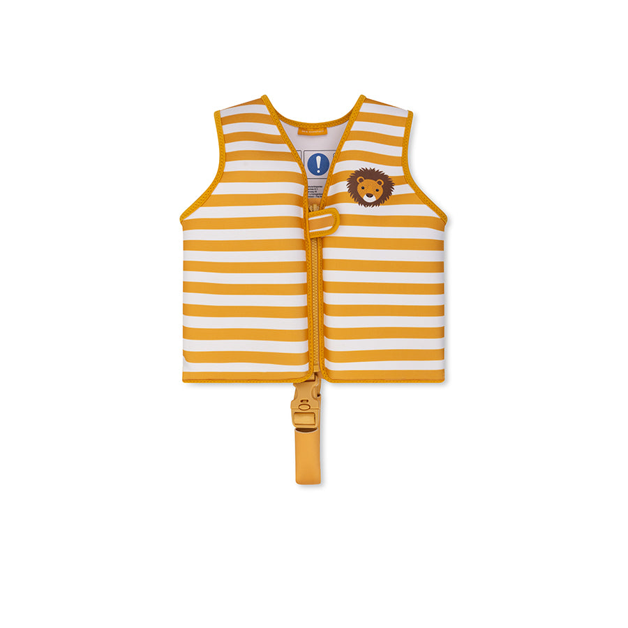 Swim Essentials simväst - Orange/vit - Flow