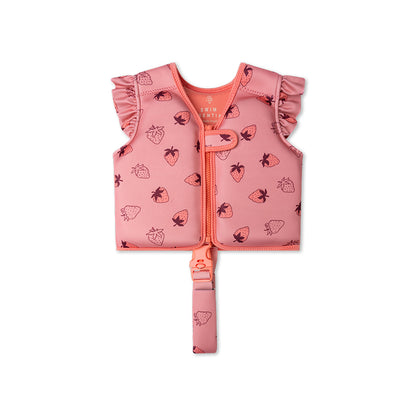 Swim Essentials Swim Vest - Pink - Strawberry Fields - 1/2 Years