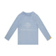 Swim Essentials Swimming T-shirt - Long Sleeve - Light Blue - Pure Tones