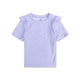 Swim Essentials Swimming T-shirt - Short Sleeve - Lila - Leopard