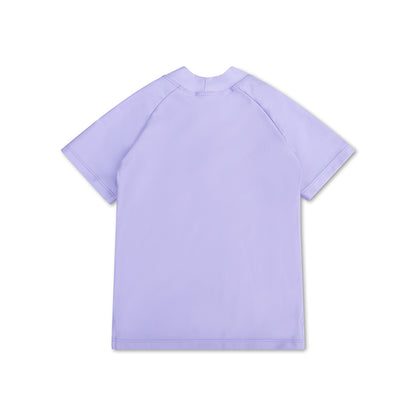 Swim Essentials Swimming T-shirt - Short Sleeve - Lila - Pure Tones
