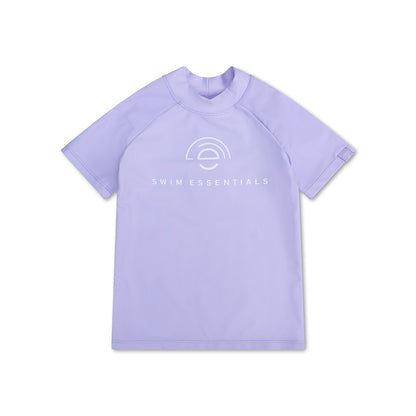 Swim Essentials Swimming T-shirt - Short Sleeve - Lila - Pure Tones