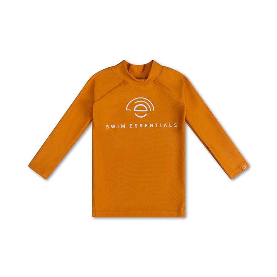 Swim Essentials Swimming T-shirt - Long Sleeve - Orange - Seastar