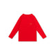 Swim Essentials Swimming T-shirt - Long Sleeve - Red - Crabby