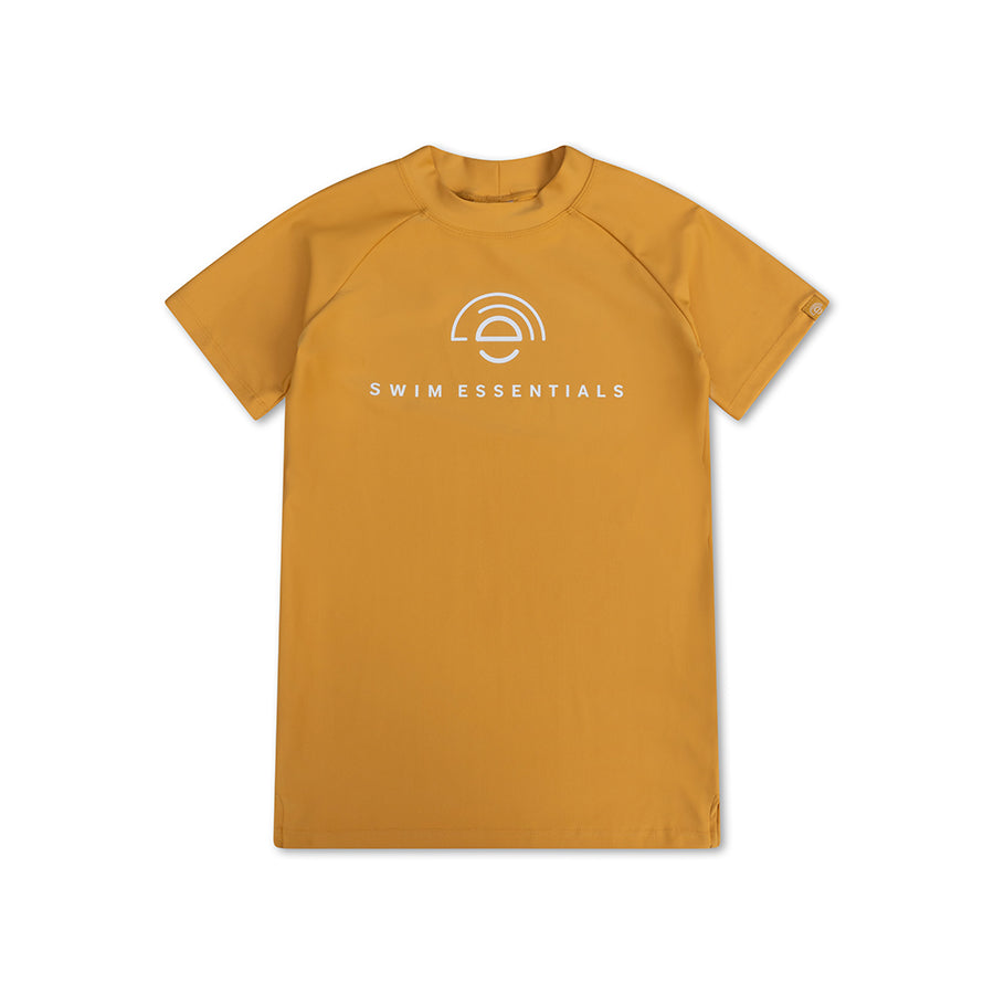 Swim Essentials Swimming T-shirt - Short Sleeve - Yellow - Pure Tones