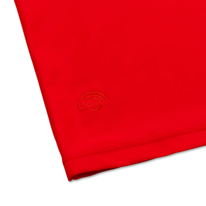 Swim Essentials Swimming T-shirt - Long Sleeve - Red - Crabby