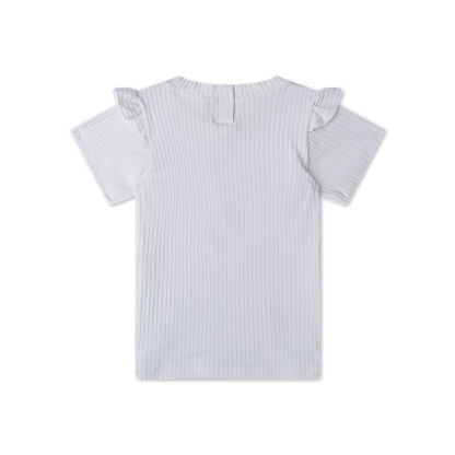 T-shirt da nuoto a maniche corte Swim Essentials - Bianca - Bianco Perla