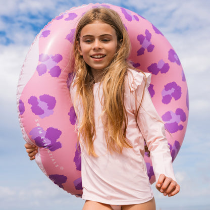 Swim Essentials Anel de natação - Roxo/rosa - Donut - Ø 90 cm