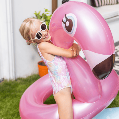 Swim Essentials Simring Flamingo - Rose - Dreamscape - Ø 95 Cm
