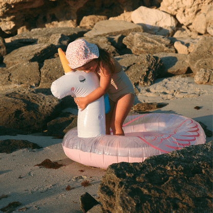 Swim Essentials Schwimmring Einhorn – Rosa/Weiß – Dreamscape – Ø 95 cm