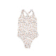 Swim Essentials Swimsuit Girls - Khaki - Leopard