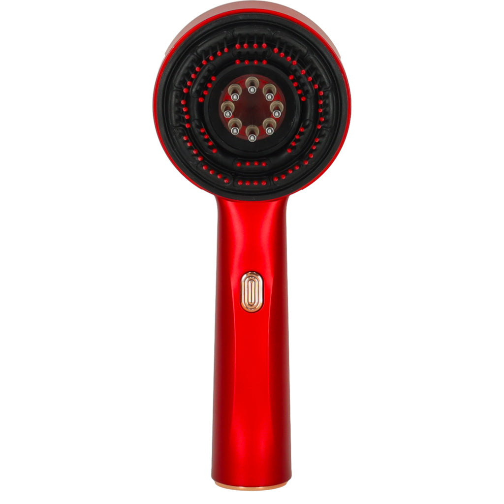 Masážní kartáč na hlavu Masážní přístroj Péče o vlasy Red Light Oil Aplikátor USB