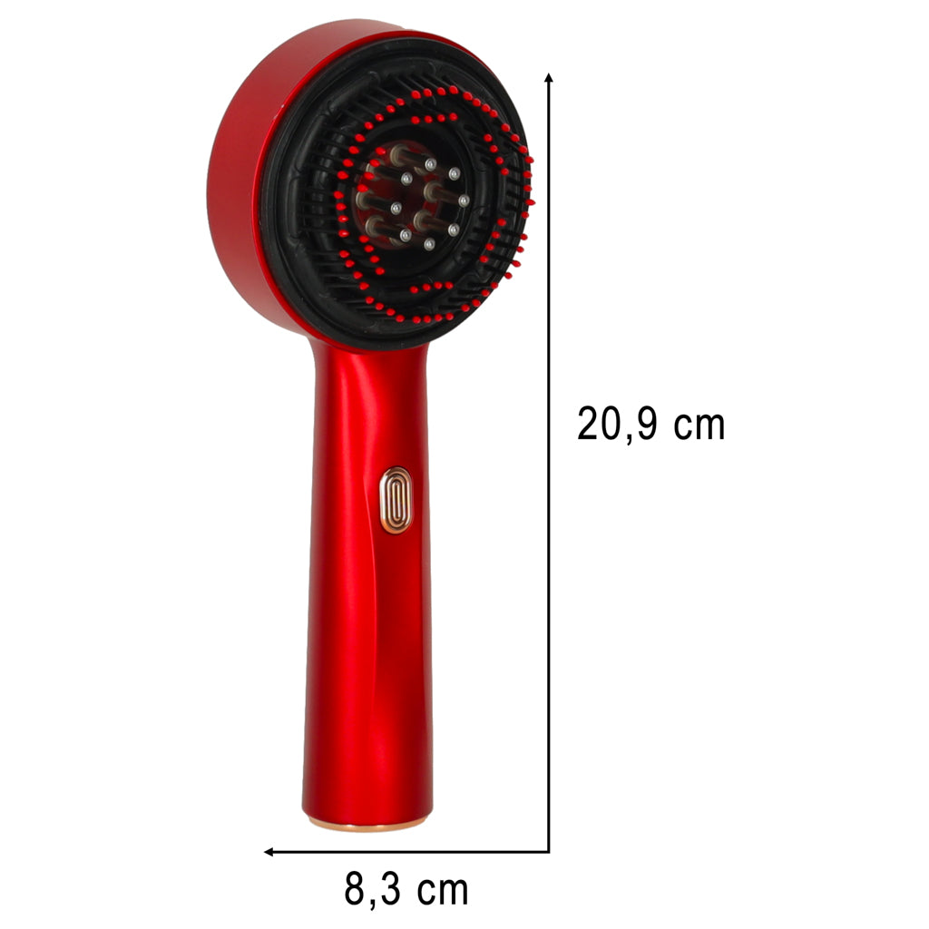 Masážní kartáč na hlavu Masážní přístroj Péče o vlasy Red Light Oil Aplikátor USB