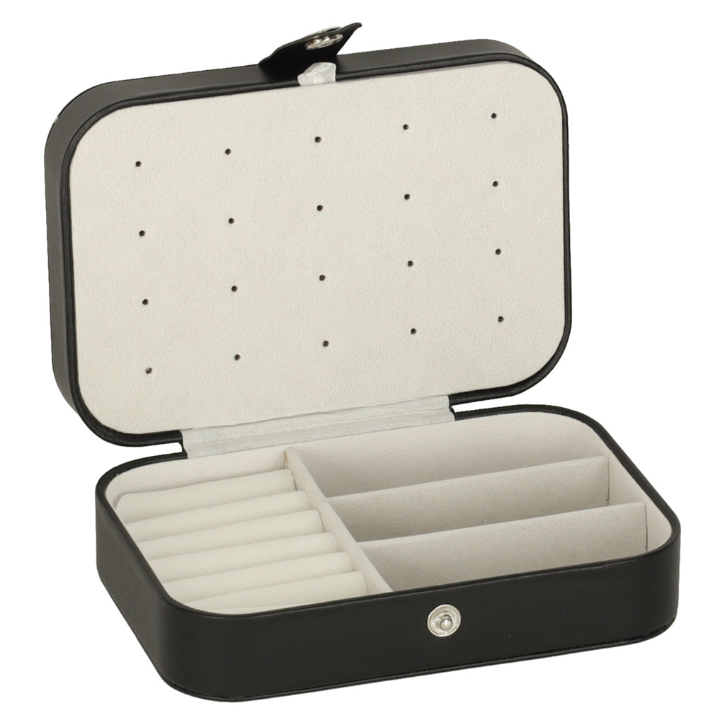 Casket Jewelry Box Organizer Black