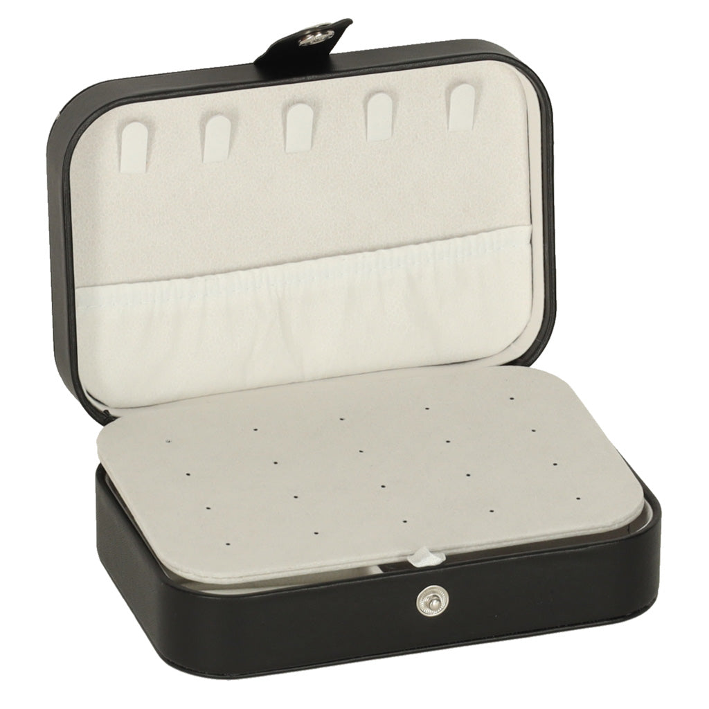 Casket Jewelry Box Organizer Black