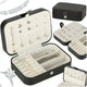 Casket Jewelry Box Organizer Black