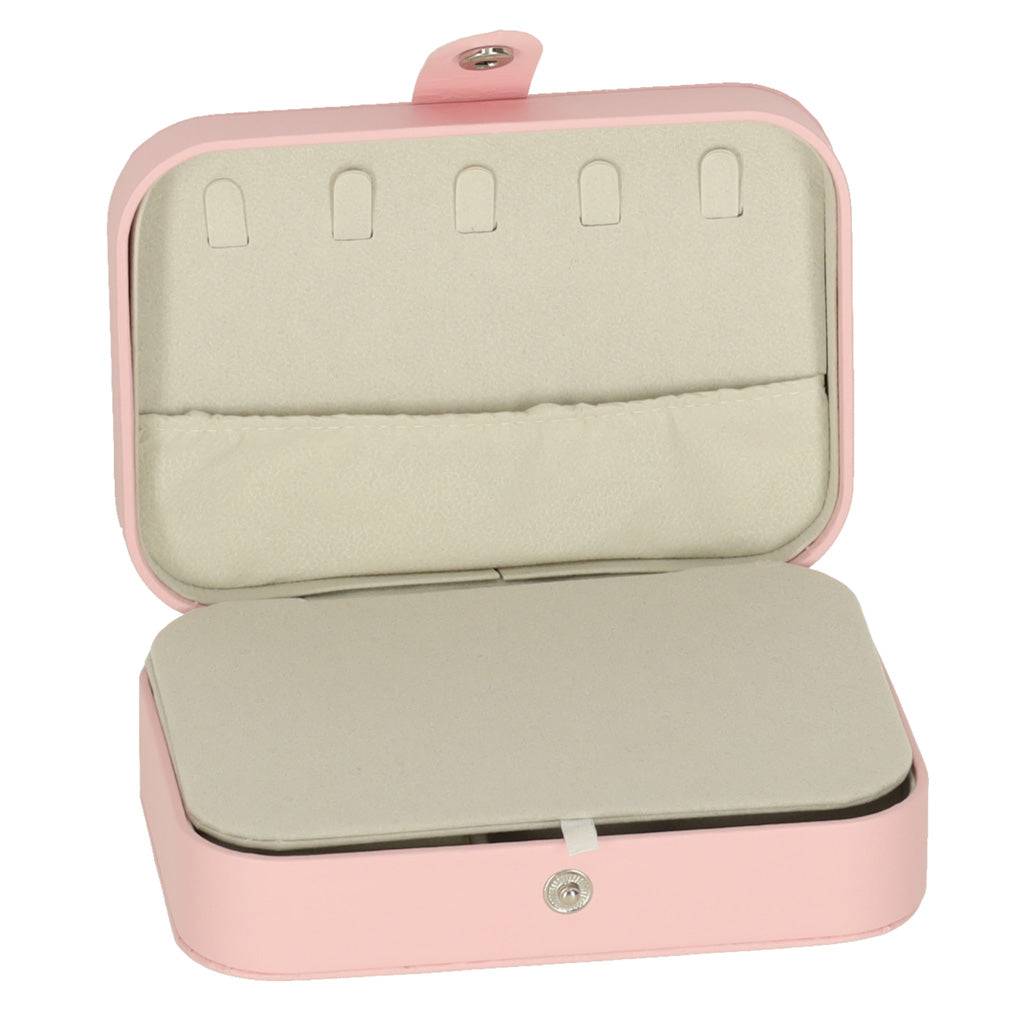 Casket Jewelry Box Organizer Pink