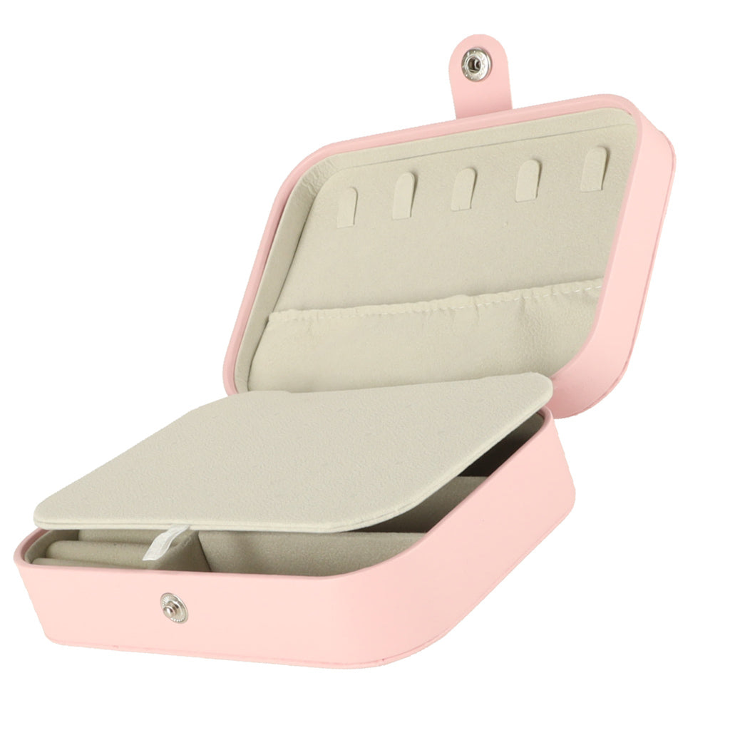 Casket Jewelry Box Organizer Pink