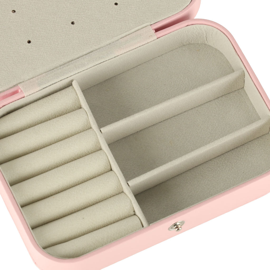Casket Jewelry Box Organizer Pink