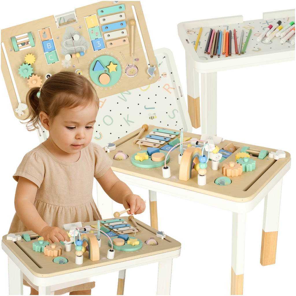 Lulilo Colorful Montessori Manipulative Table