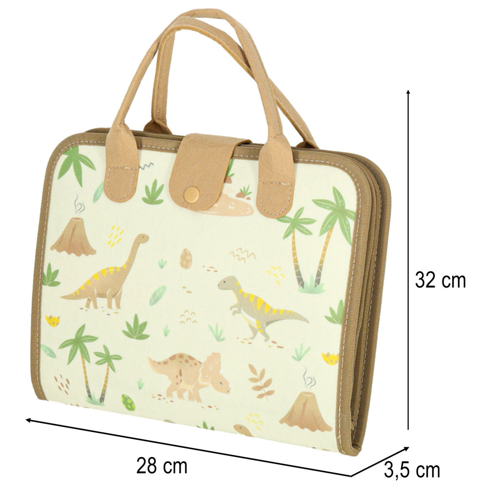 Sensory Sensory Montessori Manipulative Board Dinosaur Case