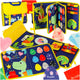 Sensory Sensory Montessori Manipulative Board Backpack Case Blue