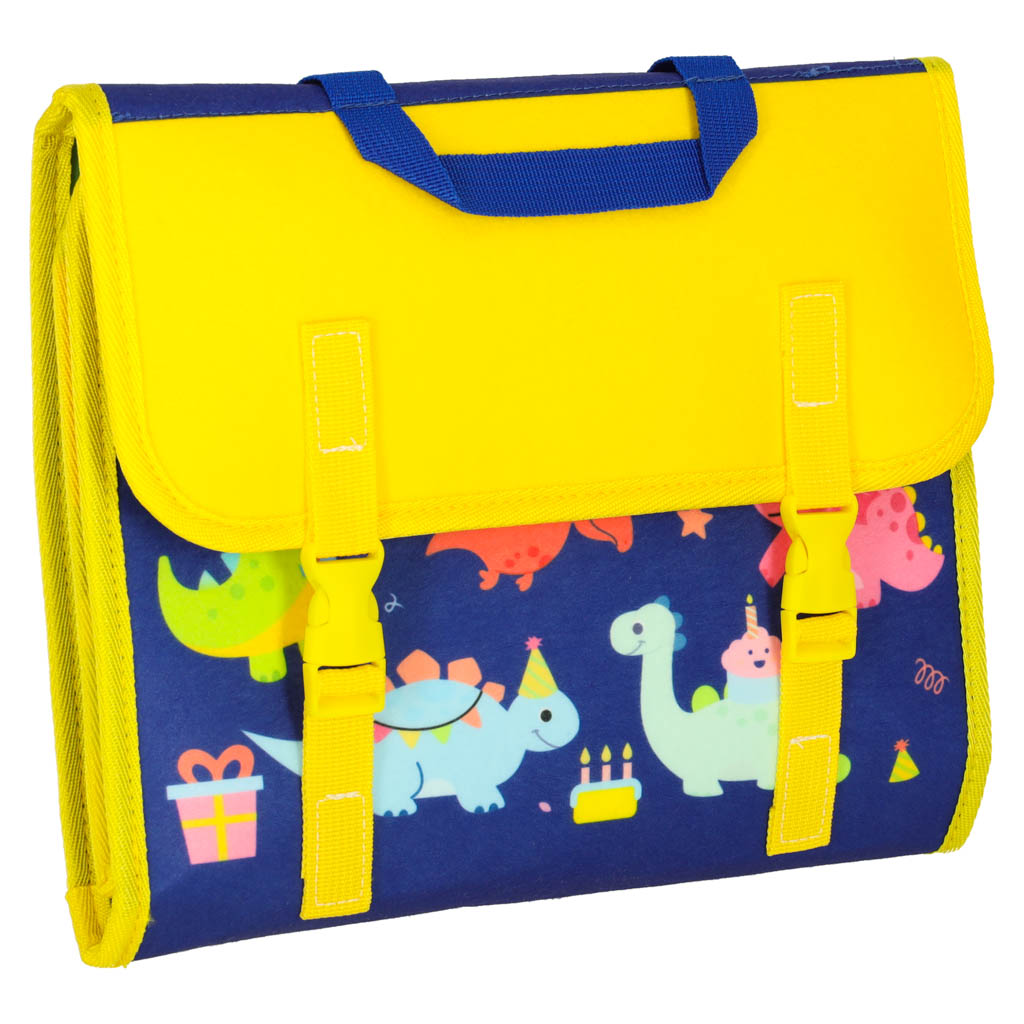 Sensory Sensory Montessori Manipulative Board Backpack Case Blue