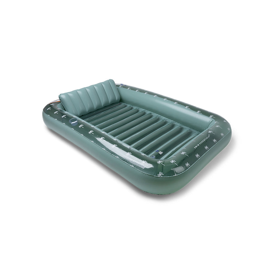 Swim Essentials Tanning Pool - Green - Grimaud - 204 X 142 X 31 Cm