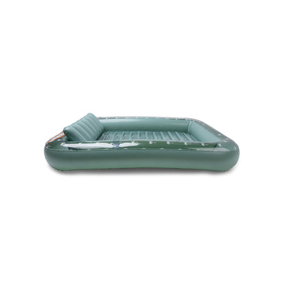 Swim Essentials Tanning Pool - Green - Grimaud - 204 X 142 X 31 Cm