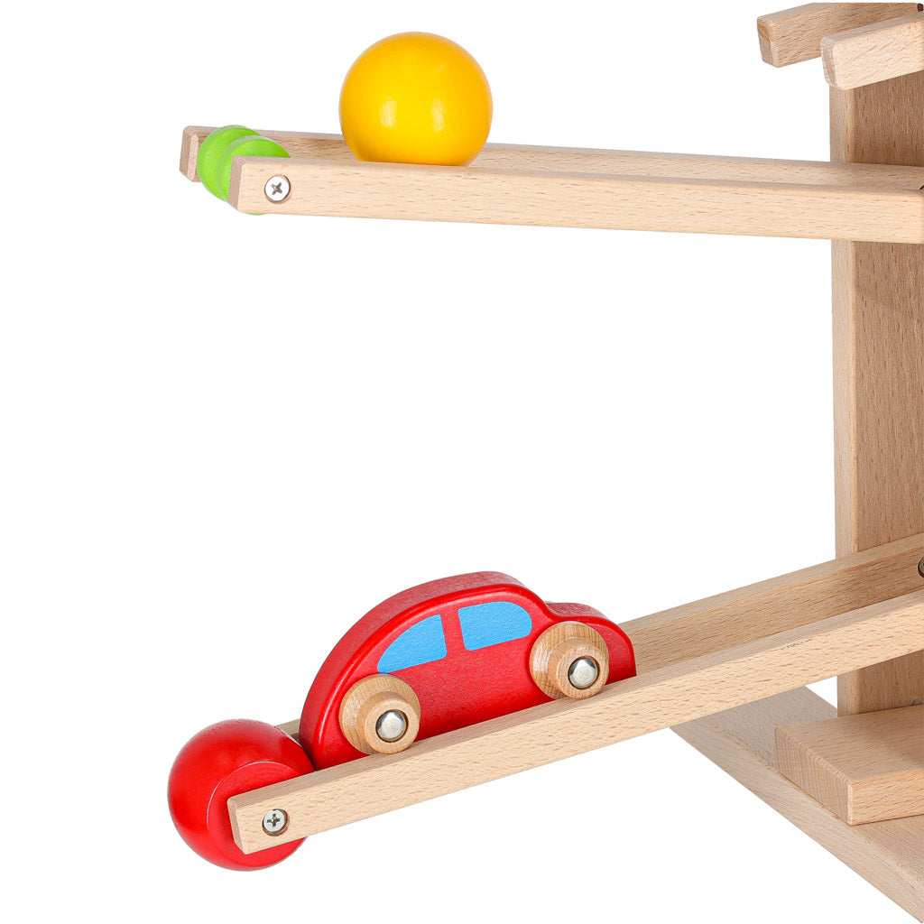 Drevená guľôčková dráha Montessori Xxl Kulodróm