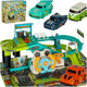 Bilbane Parkeringsgarage Dinosaur 4 biler