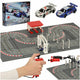 Police Car Racing Track 64x38.5cm