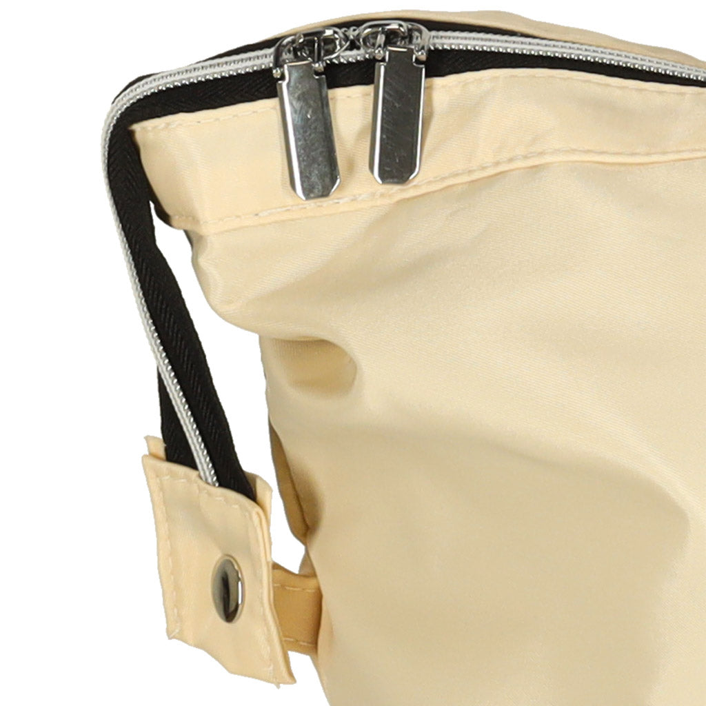 Women's Multifunctional Travel Stroller Bag For Mom Set Beige