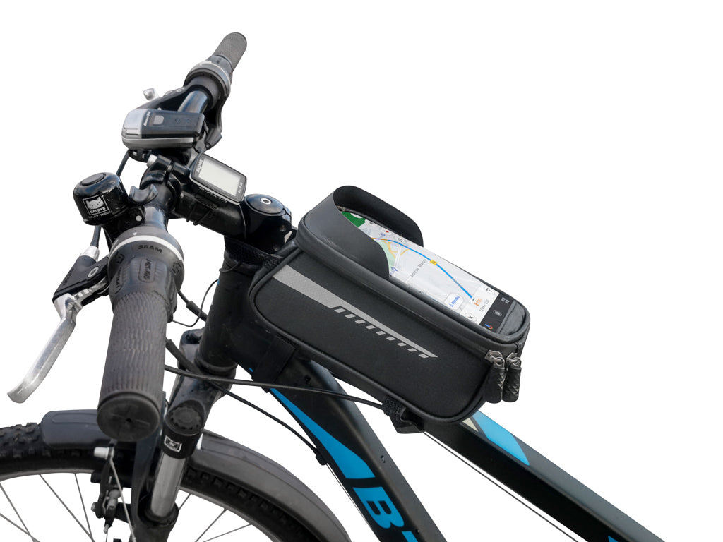 Bike Bag Pannier Waterproof Phone Holder