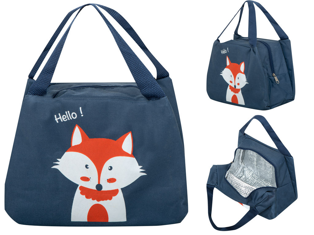 Bolsa Isolante Térmico Café da Manhã Almoço Fox Laranja