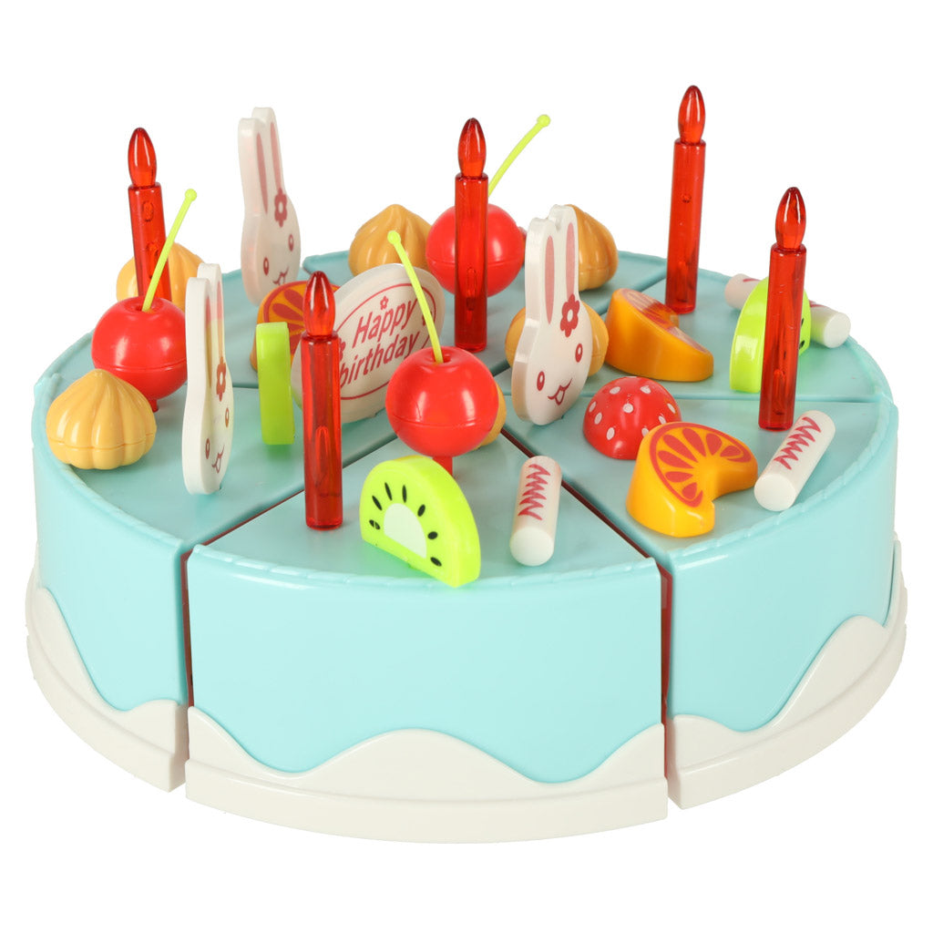 Birthday Cake Cutting Kitchen 75 El. Blue