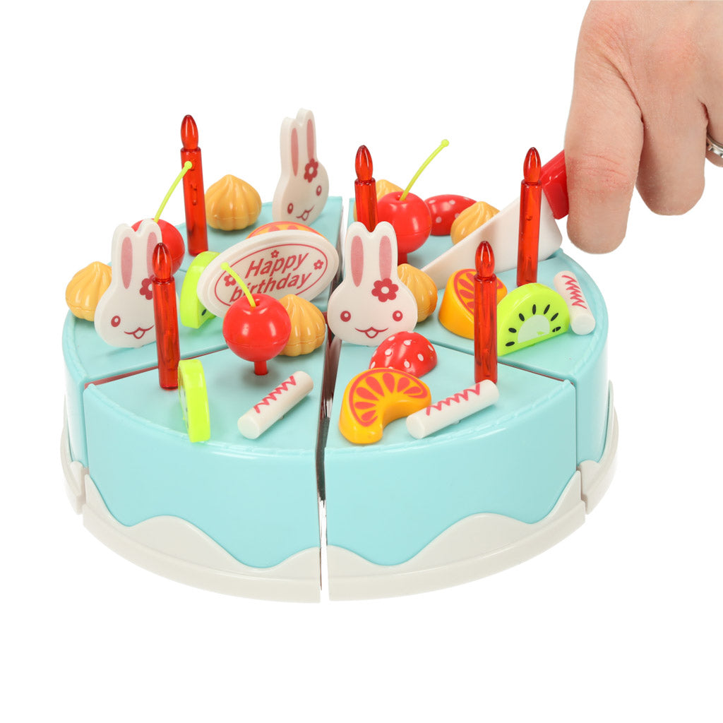 Birthday Cake Cutting Kitchen 75 El. Blue
